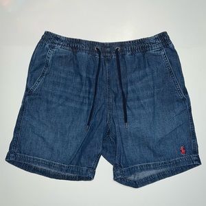Men’s Polo Ralph Lauren Medium Denim Jean Shorts 6.5in